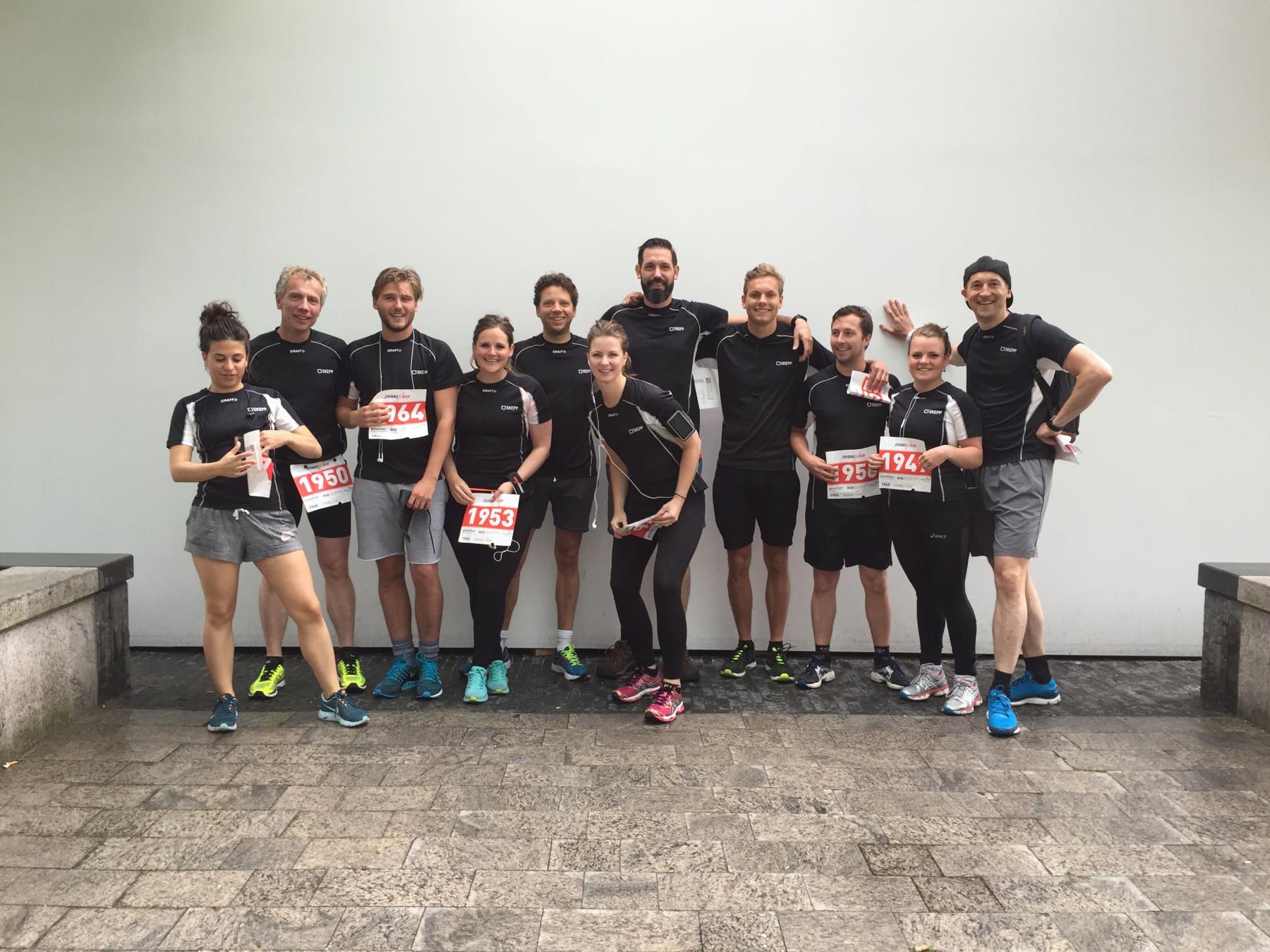 deelnemers SKEPP Zuidas Run 2016 Amsterdam