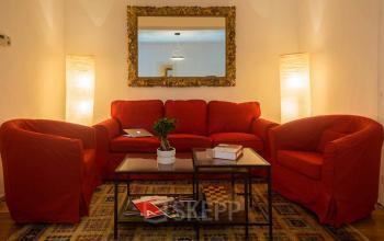 Luxurious business lounge at the Weihburggasse in Vienna 1010