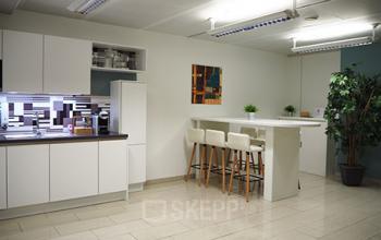 fully equipped kitchen in the business center in Vienna 1040