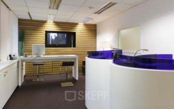 Stilvolle Rezeption im Business Center in der Mariahilfer Straße in Wien