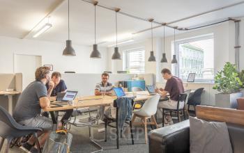 Raum zum Netzwerken im Coworking Space Wien 6.Bezirk