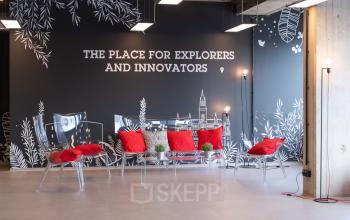 Modern Business Lounge at the Liechteinsteinstraße in Vienna