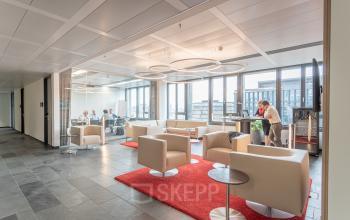 Gemeinschaftsbereich im Business Center Wien Nähe Hauptbahnhof