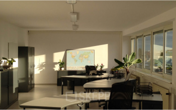 Bright office space rental at Kolbegasse 66, 1230 Vienna Liesing with modern furniture and a warm atmosphere.