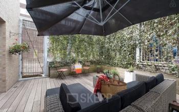 terras lunchruimte lounge amsterdam centrum kantoorpand huur kantoorruimte