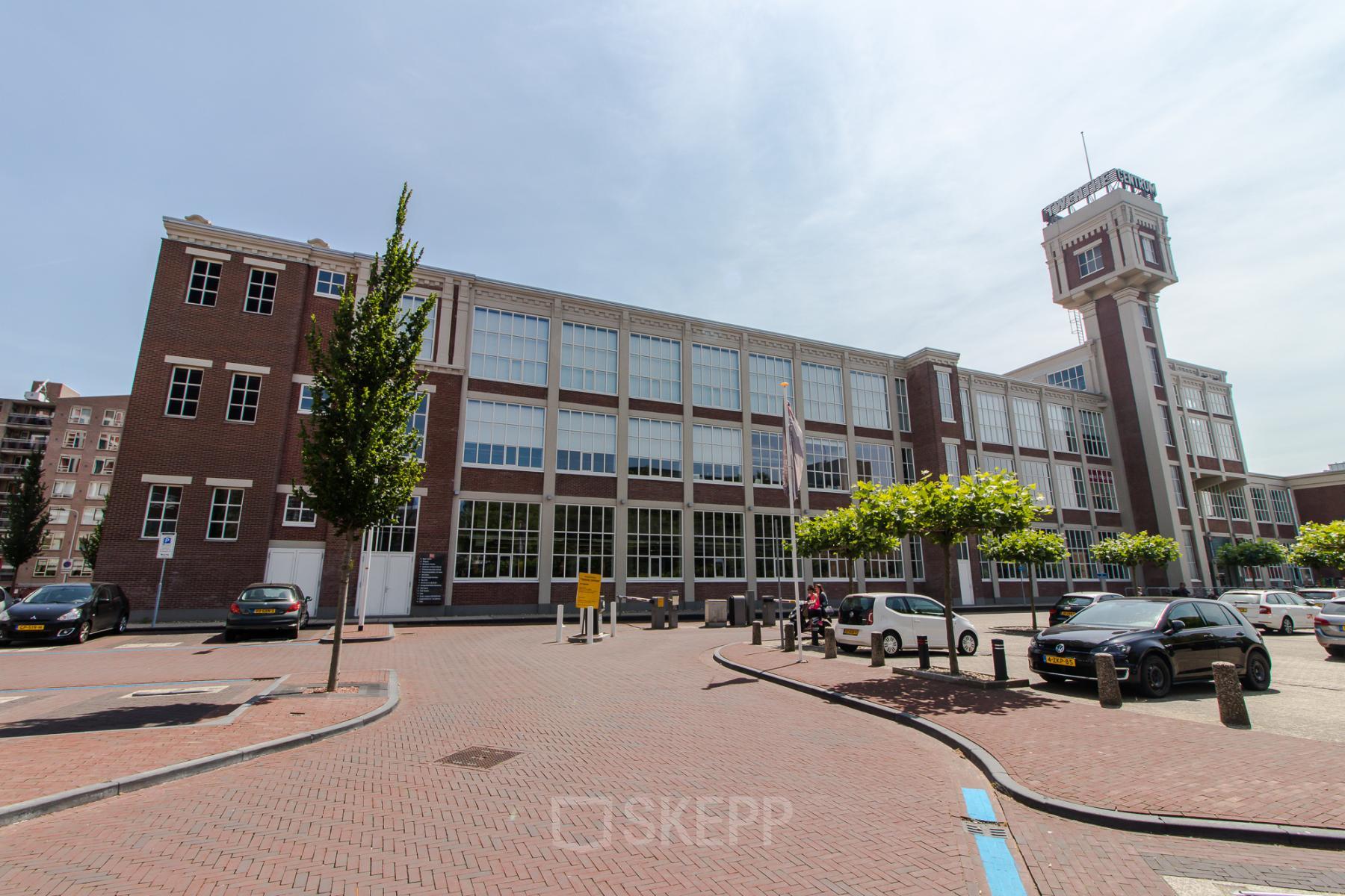 Industrial office building recently renovated