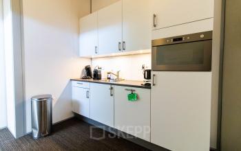 Pantry with modern appliances