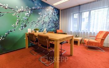 Multiple conference rooms throughout the building