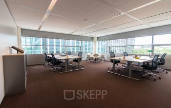 Modern office building with lots of services