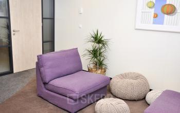 nice place to chill out and relax purple couch