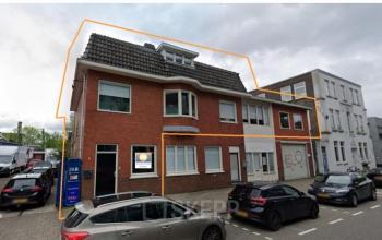Exterior view of an office building located at Hamerstraat 24, Amsterdam North, Amsterdam, offering office space rental.