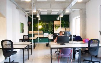 office space in Amsterdam with more working places