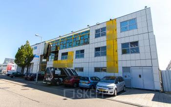 Recently renovated office building at the Isolatorweg in Amsterdam