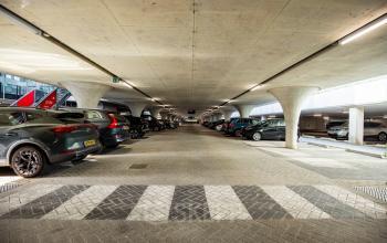 Parking area at Herikerbergweg 288, Amsterdam South East, ideal for office space rental needs.