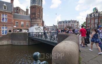 kantoorpand Amsterdam Singel omgeving buitenkant goedkoop