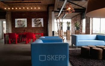 sociaalhart loungeruimte kantoorpand Rokin SKEPP