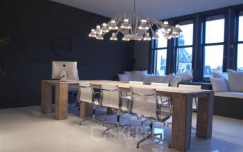 vergaderen tafel binnenzijde rokin amsterdam