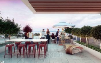 Beispielbild der Dachterrasse des Business Centers