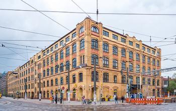 Historisches Bürogebäude an der Edisonstraße in Berlin