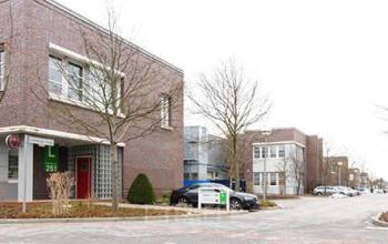Außenansicht vom Bürogebäude in Berlin Marzahn an der Landsberger Straße