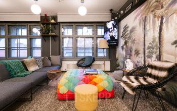 Chilliger Aufenthaltsraum zum entspannen und ausruhen