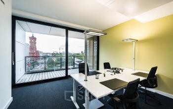 Vier-Personen-Büro mieten in Berlin an der Gontardstraße 