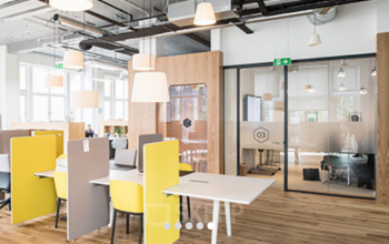 Hochmoderne Coworking Area im Business Center Berlin Mitte