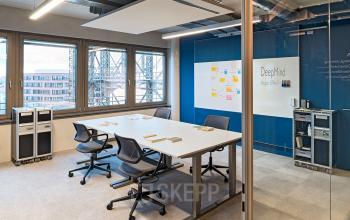 bright office space for rent in Berlin, EUREF-Campus