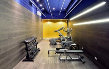Fitnessroom in office building Den Bosch