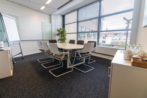 Several meeting rooms available in the building