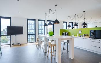 Moderner Gemeinschaftsbereich in Düsseldorf