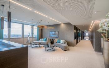 Great community areas in the Business Center in Düsseldorf