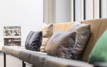 Bequemes Sofa in Düsseldorf Bilk an der Kaistraße 