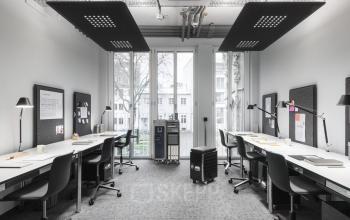 Modern eingerichtetes Büro mieten an der Kaistraße in Düsseldorf