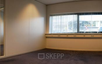 View of an unfurnished, small office space with carpeting at Luchthavenweg 55, Eindhoven Airport