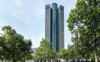 Beeindruckende Außenansicht des Büros in Frankfurt-Hauptbahnhof