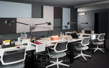 Arbeitsplätze in hochmoderner Coworking-Area