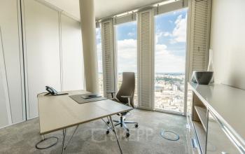 Rent an office with a breathtaking view in Frankfurt