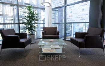 Bequeme Business Lounge in der Immobilie in Frankfurt