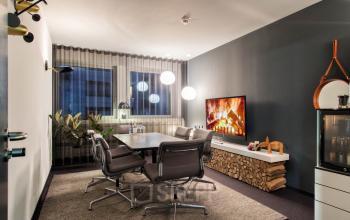 Exklusiver Konferenzraum Im Business Center in Frankfurt-Westend