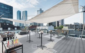 Fantastische Dachterrasse mit atemberaubender Aussicht in Frankfurt-Westend, Barckhausstraße