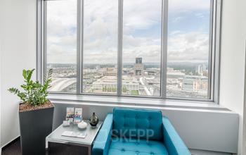 Wunderschöner Ausblick aus den Büros in Frankfurt-Westend