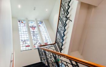 stairway office building haarlem