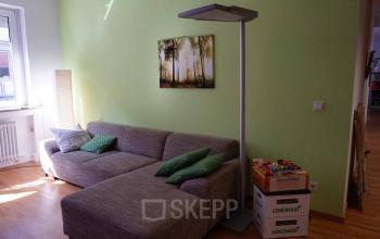 Ruhiger Gemeinschaftsbereich im Bürogebäude an der Buttstraße in Hamburg Altona