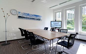 Großer Konferenzraum in der Immobilie in Hamburg-Altstadt