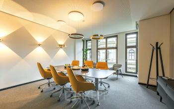 fully equipped conference room in the office in Hamburg, Altstadt