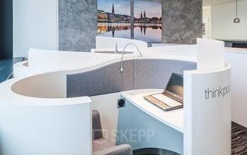 Moderne Business-Lounge in der Immobilie in Hamburg, Hamburger Straße