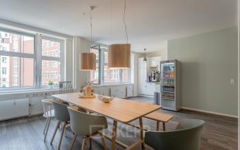 Soziales Herz des Büros in der Hamburger Hafencity