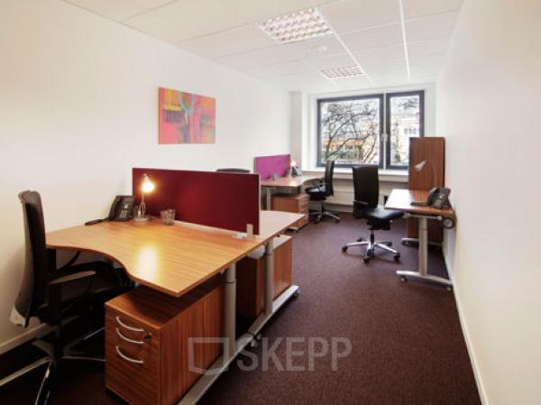 Eine geschmackvolle Büroeinrichtung in Hannover,Mitte