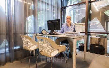 impression of office open office space